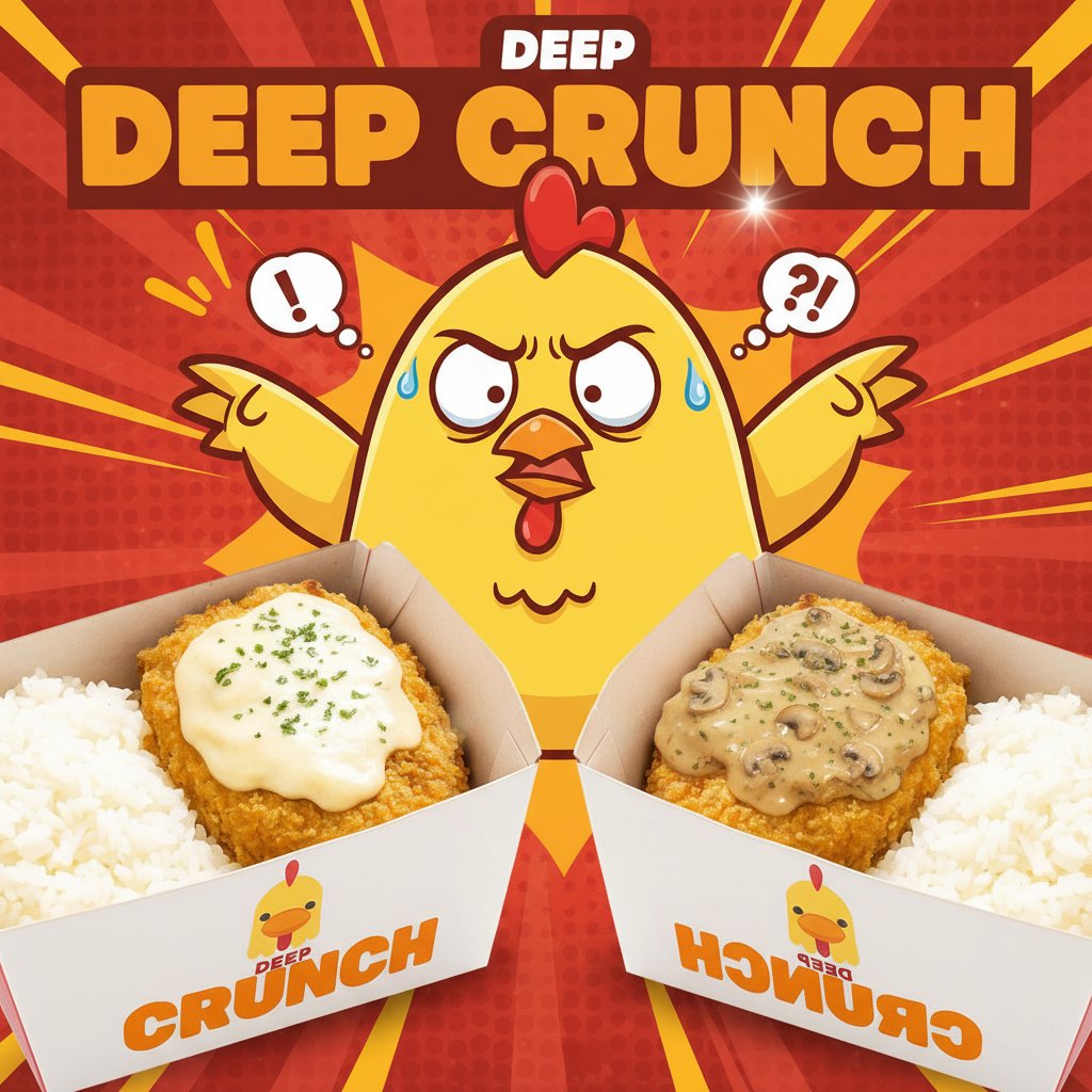 Deep Crunch Mascot