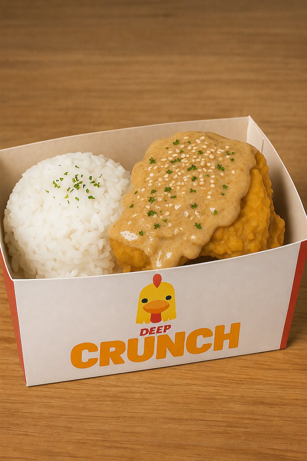 Deep Crunch Meal Close Up